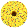 Vidaxl boottouw 8 mm 25 m polypropyleen geel