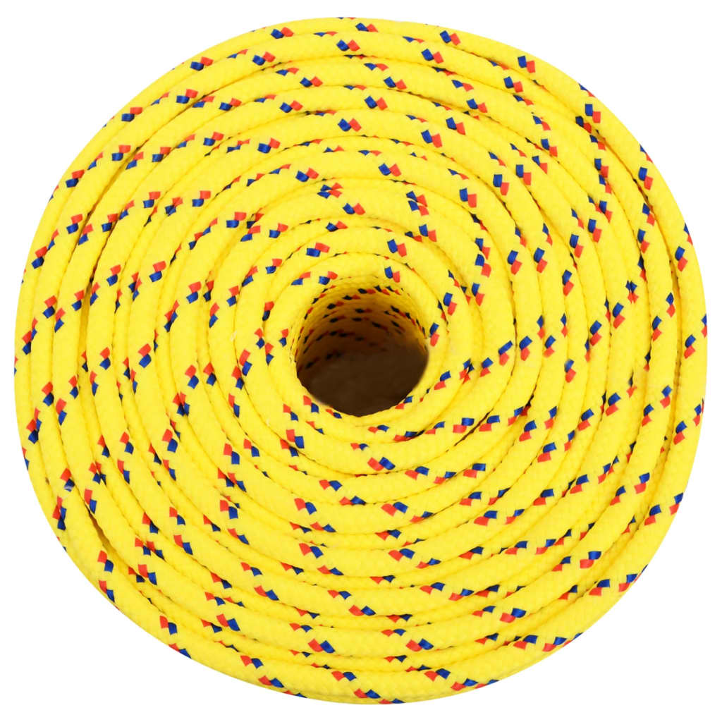 Vidaxl Boat Rope 8 mm 25 m Polypropilene Yellow