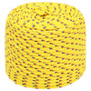 Vidaxl boottouw 10 mm 100 m polypropyleen geel
