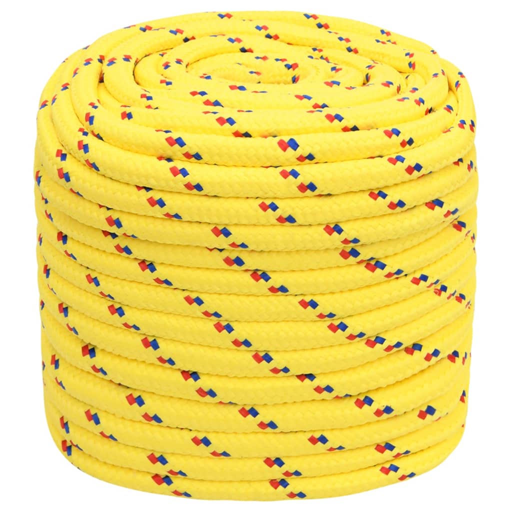 Vidaxl Boat Rope 16 mm 50 m in polipropilene giallo