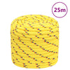 Vidaxl boottouw 18 mm 25 m polypropyleen geel