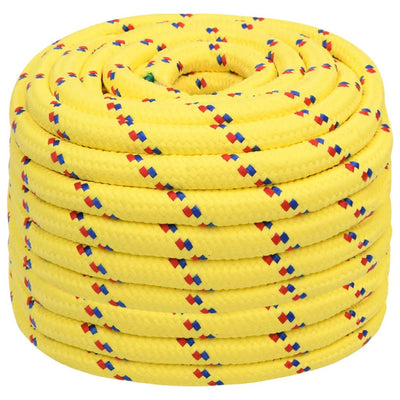 Vidaxl Boat Rope 20 mm 50 m in polipropilene giallo