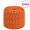 Vidaxl boottouw 8 mm 250 m polypropyleen oranje