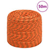 Vidaxl Boat Rope 10 mm 50 m de polipropileno naranja