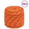 Vidaxl Boat Rope 18 mm 50 m de polipropileno naranja