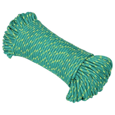 Vidaxl Boat Rope 4 mm 25 m de polipropileno verde