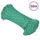 Vidaxl boottouw 4 mm 50 m polypropyleen groen