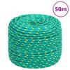 Vidaxl Boat Rope 8 mm 50 m de polipropileno verde