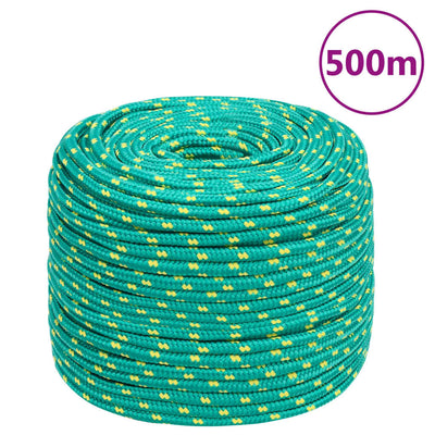 Vidaxl Boat Rope 8 mm 500 m polipropileno verde