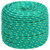 Vidaxl boottouw 10 mm 50 m polypropyleen groen