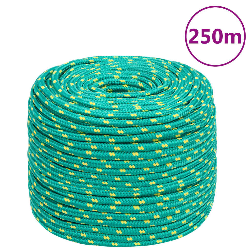 Vidaxl Boat Rope 10 mm 250 m in polipropilene verde