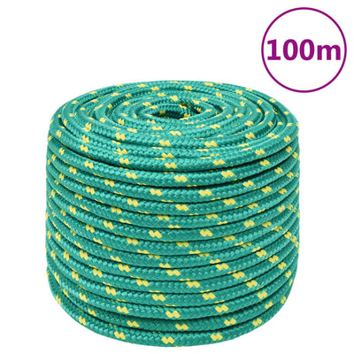 Vidaxl Boat Rope 12 mm 100 m in polipropilene verde