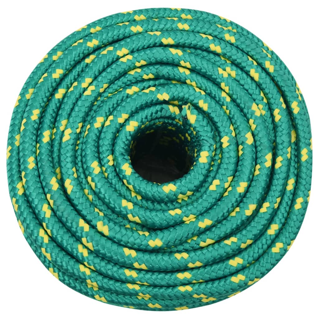 Vidaxl Boat Rope 14 mm 100 m de polipropileno verde