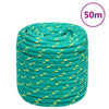 Vidaxl Boat Rope 16 mm 50 m polipropileno verde