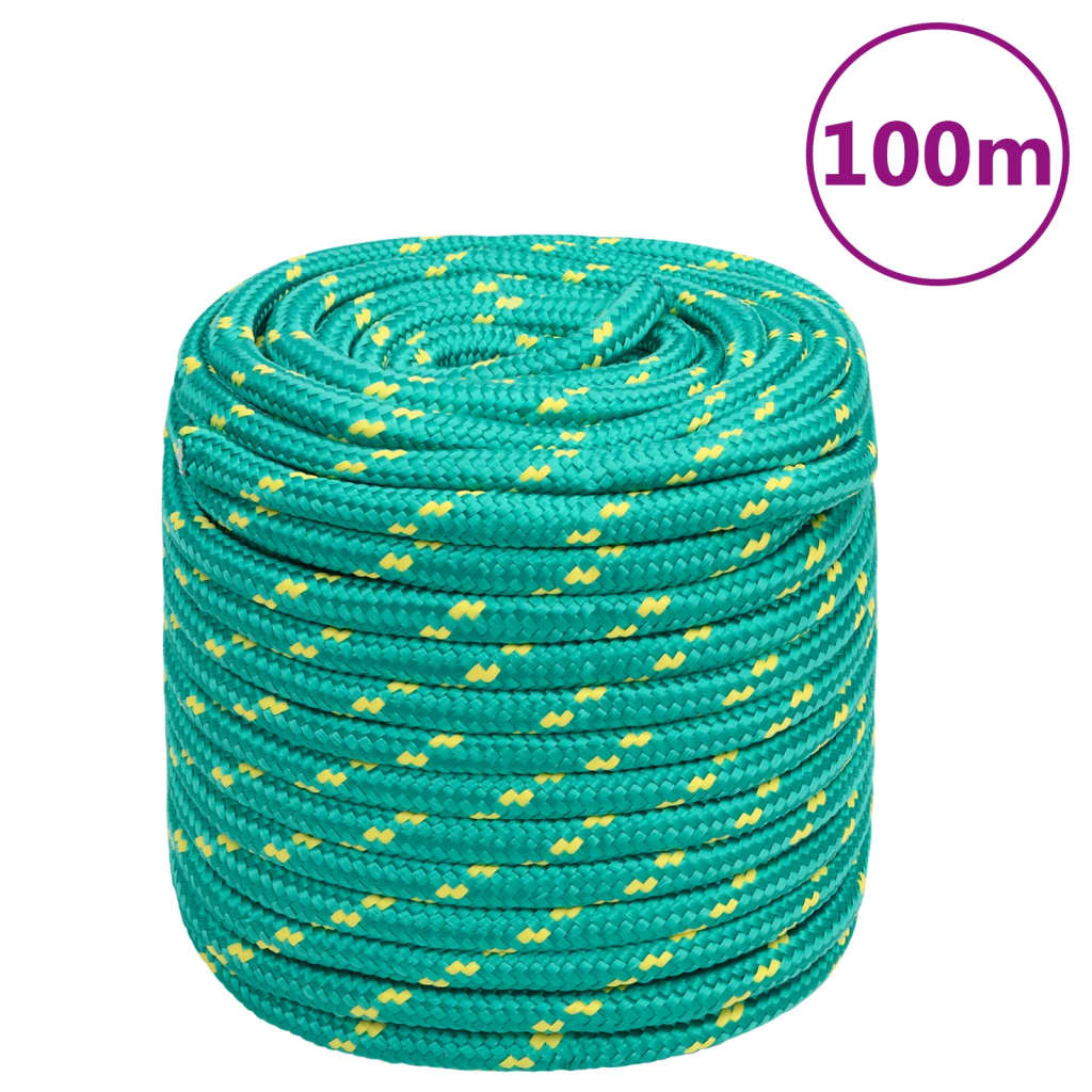 Vidaxl Boat Rope 16 mm 100 m in polipropilene verde