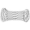 Vidaxl Boat Rope Intrecciata 4 mm x 500 m Polyester White