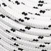 Vidaxl Boat Rope trenzada 14 mmx25 m poliéster blanco