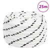Vidaxl Werkouw 20 mm 25 m poliéster blanco