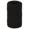 Vidaxl werktouw 2 mm 50 m polyester zwart