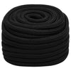 Vidaxl Werkouw 20 mm 50 m poliéster negro