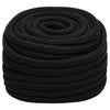 Vidaxl Werkouw 25 mm 50 m poliestere nero