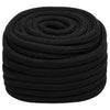 Vidaxl Werkouw 25 mm 50 m poliéster negro