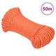 Vidaxl Werkouw 3 mm 50 m Polypropene Orange