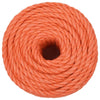 Vidaxl Werkouw 14 mm 50 m polipropeno oranje