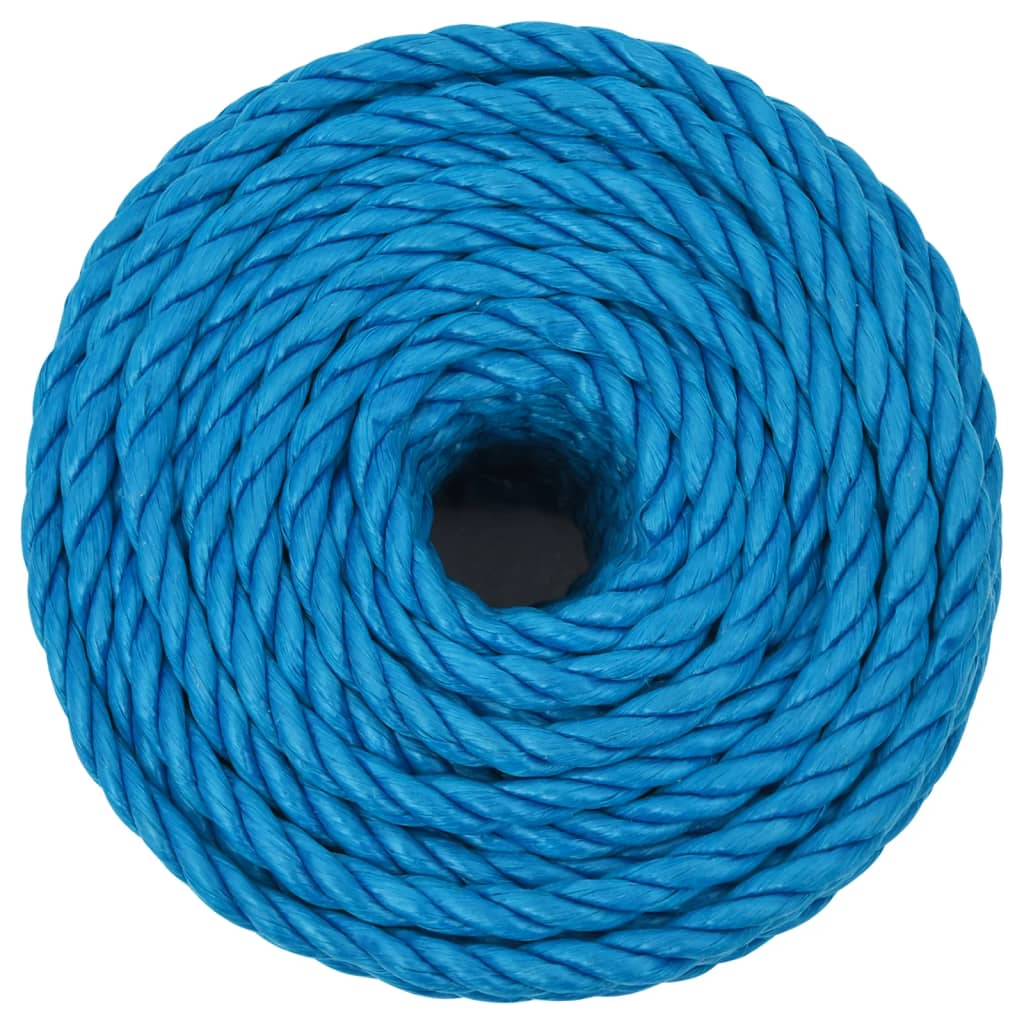 Vidaxl Werkouw 24 mm 50 m polipropeno azul