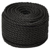 Vidaxl Werkouw 12 mm 250 M Polypropene nero