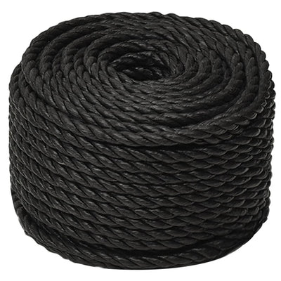 Vidaxl Werkouw 14 mm 250 m polypropene negro