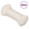 Vidaxl werktouw 6 mm 500 m polypropeen wit