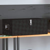 Casella di archiviazione Vidaxl 90x47x33.5 cm in alluminio nero