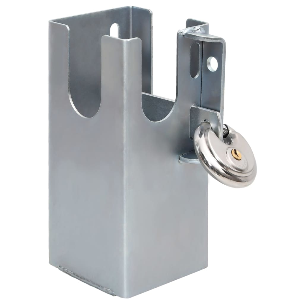 Vidaxl Towbar Lock 11x11x23.5 cm in acciaio colorato