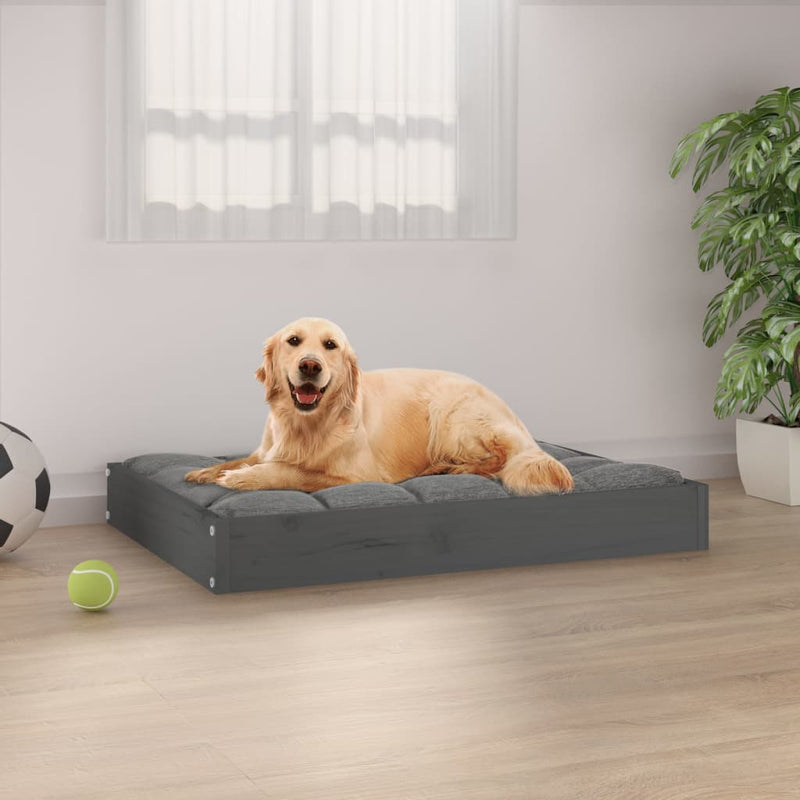 Vidaxl Dog Basket 71.5x54x9 cm Pino grigio