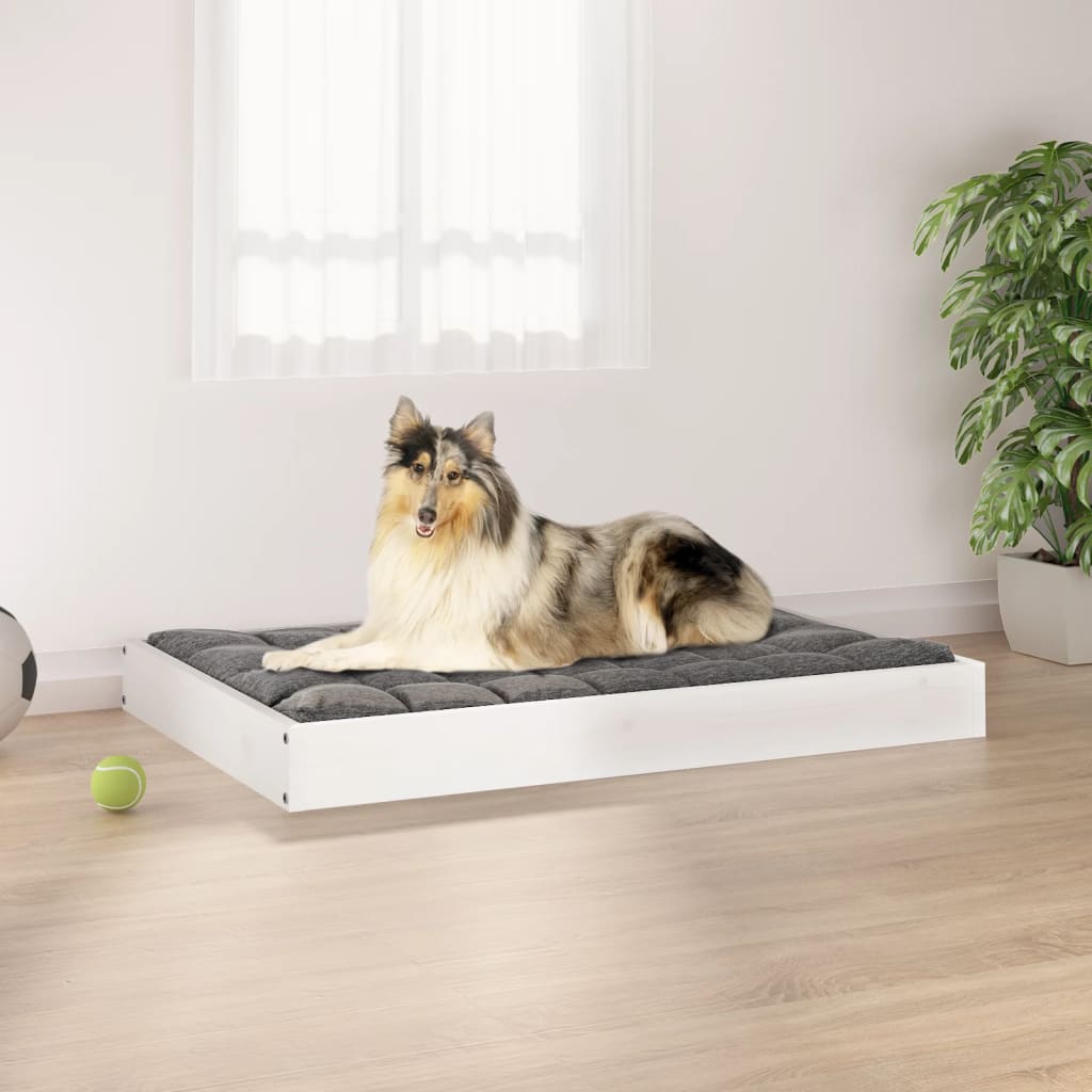 Vidaxl Dog Basket 91.5x64x9 cm Pino solido
