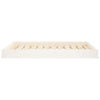 Vidaxl hondenmand 101,5x74x9 cm massief grenenhout wit