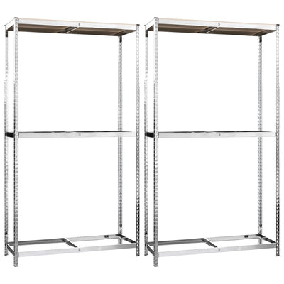 Vidaxl Ratchs de neumáticos 2 PCS 2 PC 110X40X180 CM ACERADO DE ACERO