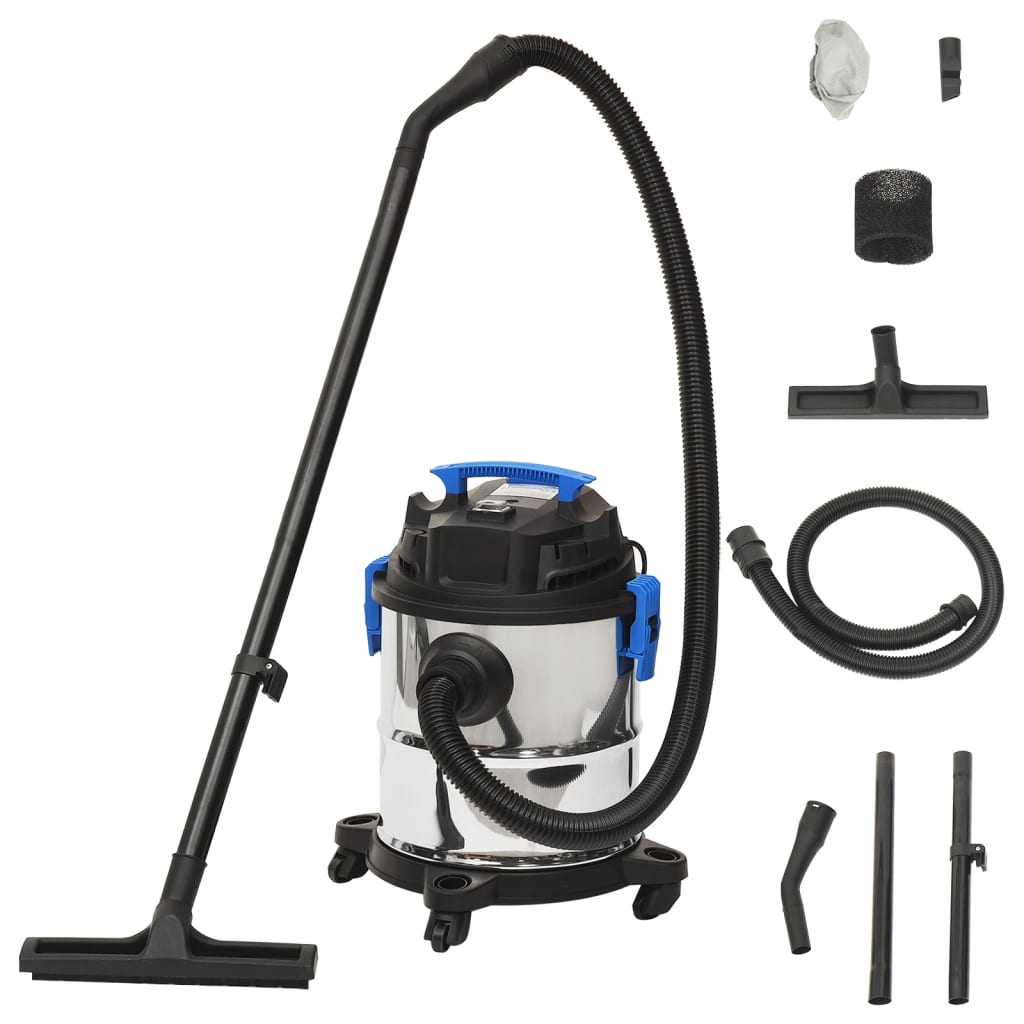 Vidaxl Naten Dry Weeper 1200 W 20 L Color de plata