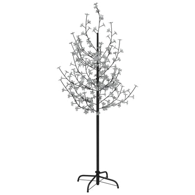 Vidaxl boom kersenbloesem 200 led's warmwit 180 cm