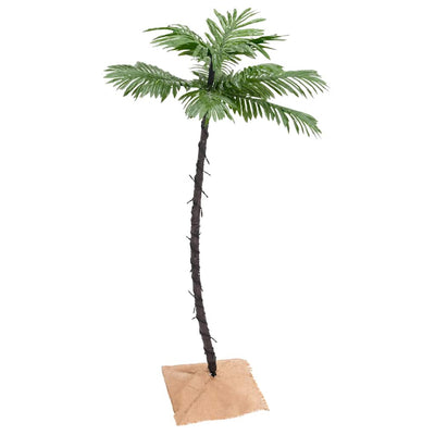 Vidaxl Palm Tree LED 72 LED White White 120 cm