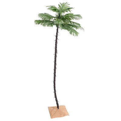 Vidaxl Palm Tree LED 136 LED White White 220 cm