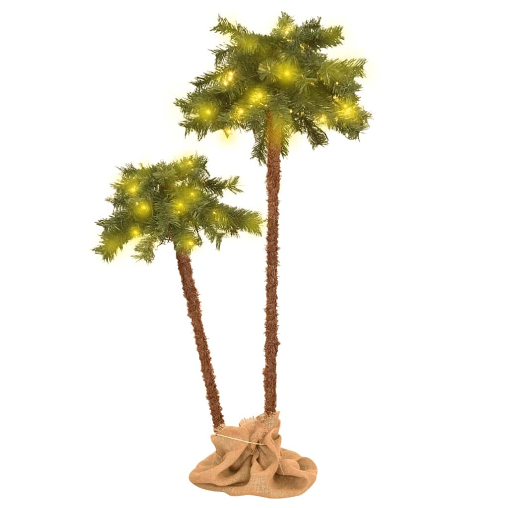 Árbol de Navidad Vidaxl con LED 125 cm y 210 cm