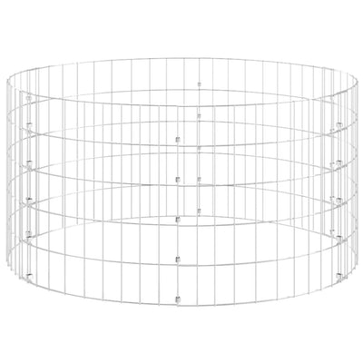 Contenedor de compost vidaxx ø100x50 cm acero galvanizado