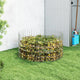 Contenedor de compost vidaxx ø100x50 cm acero galvanizado