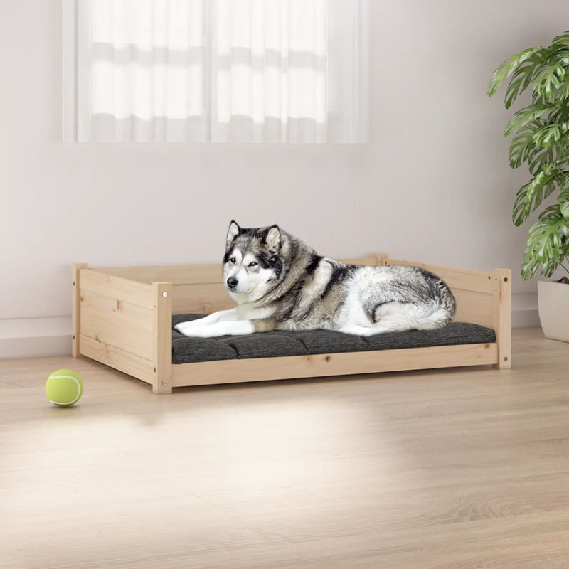 Vidaxl Dog Basket 105.5x75.5x28 cm Pino solido