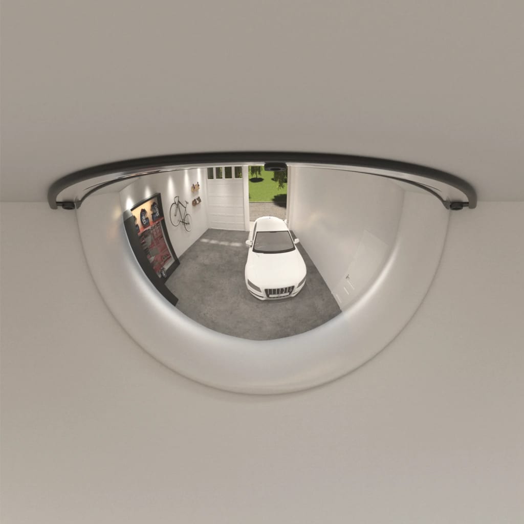 VIDAXL SPECCHIO SPECCHIO mezza palla 2 st Ø 30 cm acrilico