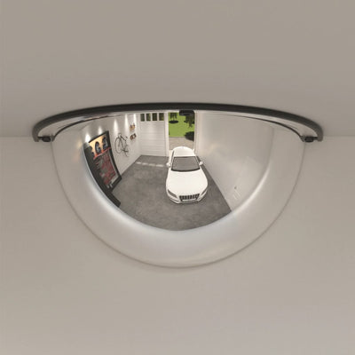 Vidaxl verkeersspiegel halve bol 2 st ø 30 cm acryl