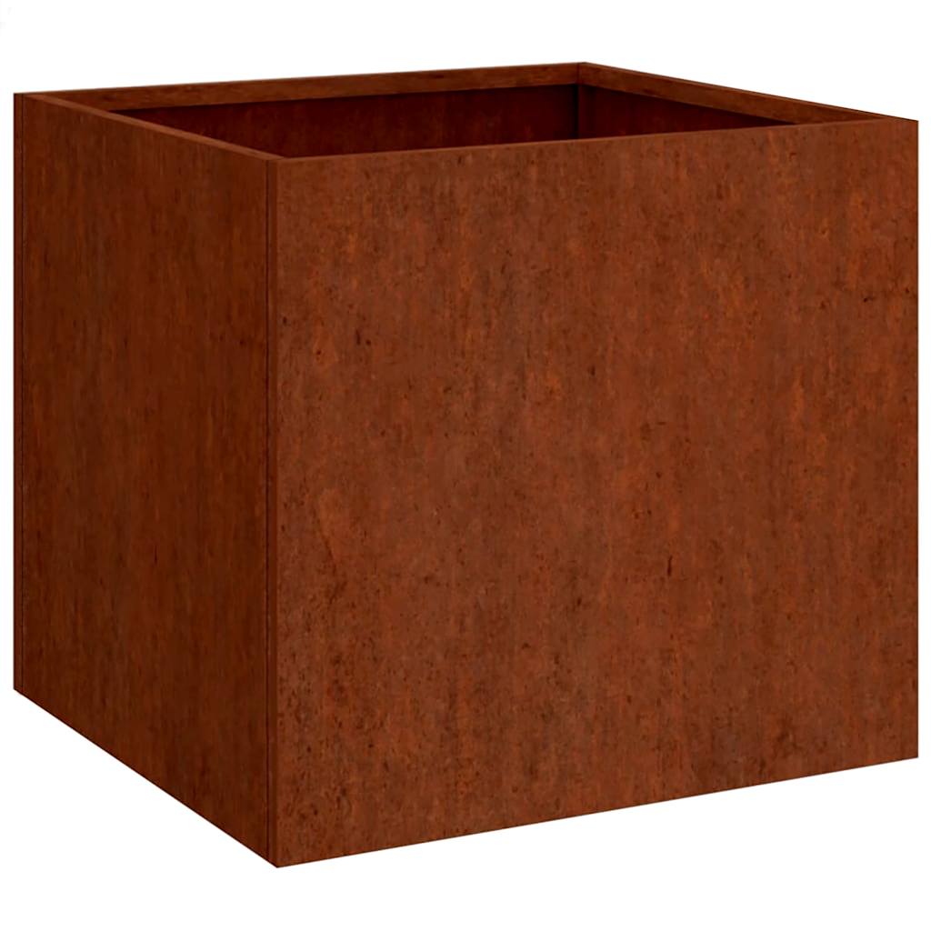 Vidaxl plantenbak 42x40x39 cm cortenstaal