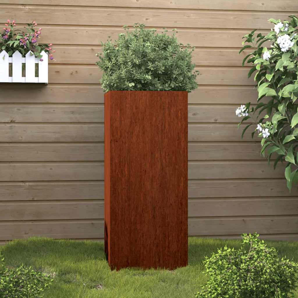 Vidaxl Fiorter 32x29x75 cm Cortenstaal